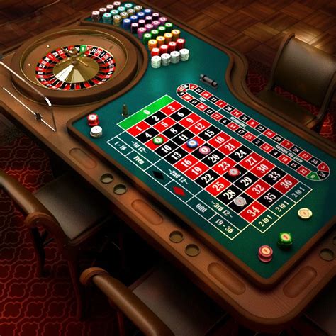 table de jeu roulette casino - full size roulette table.